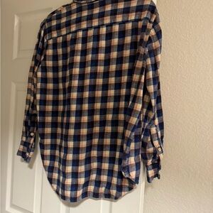 Sunday Flannel Oversized Button Down Top